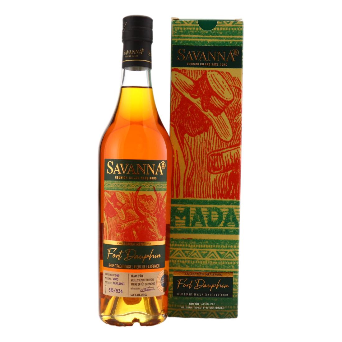 Savanna Traditionnel 2003 Single Cask Finish 16 Year Old #989 50cl - 150th Anniversary