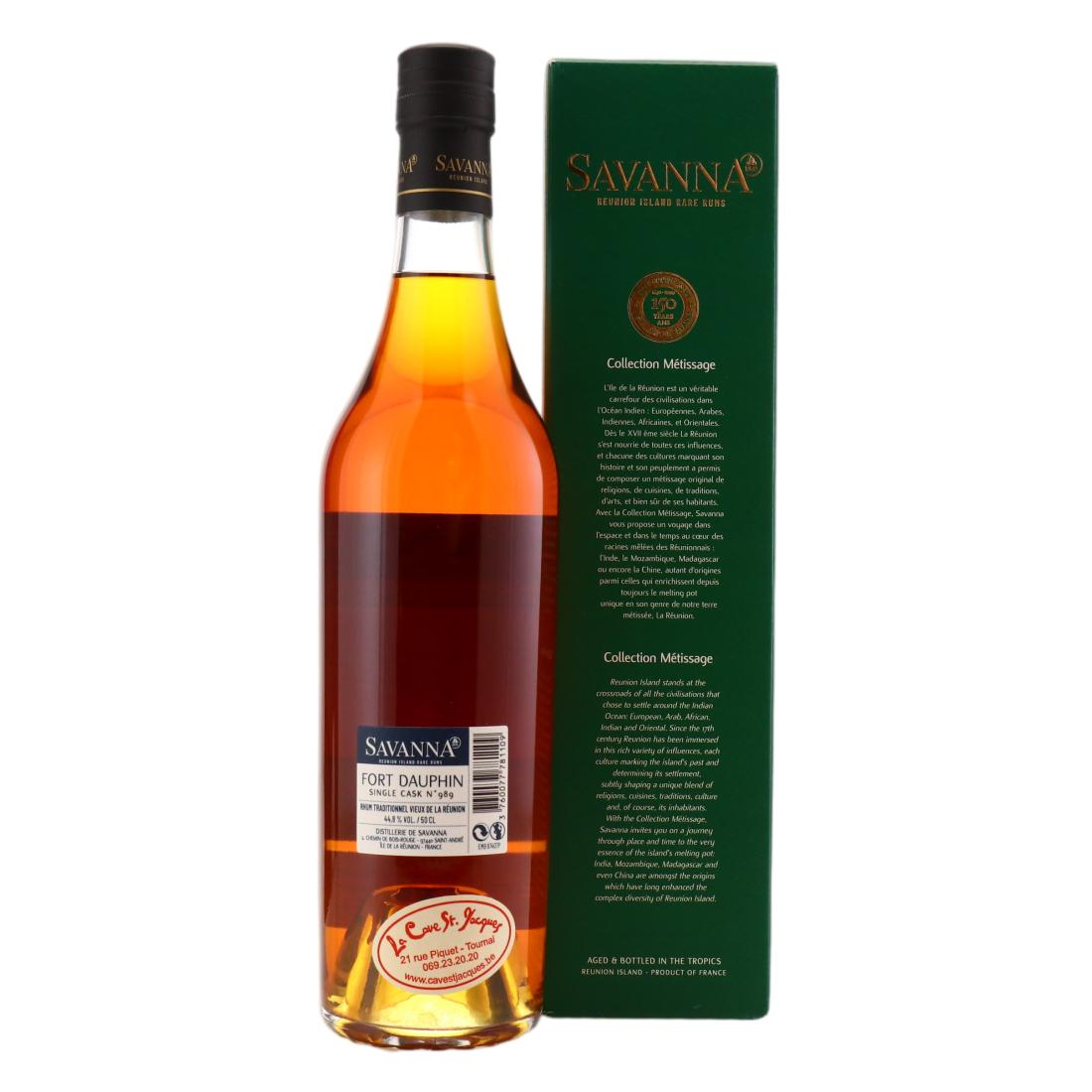 Savanna Traditionnel 2003 Single Cask Finish 16 Year Old #989 50cl - 150th Anniversary