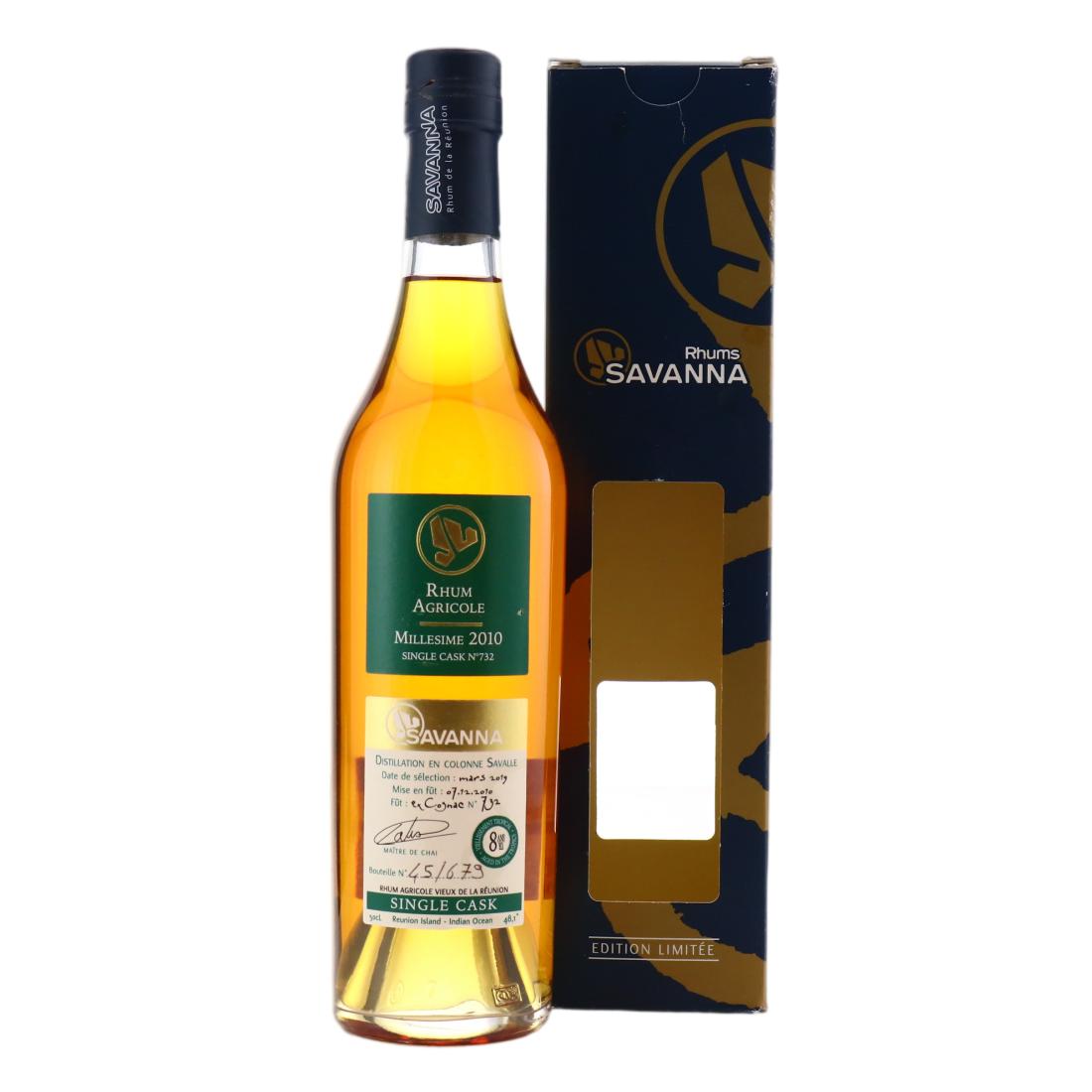 Savanna Agricole 2010 Single Cask 8 Year Old #732 50cl