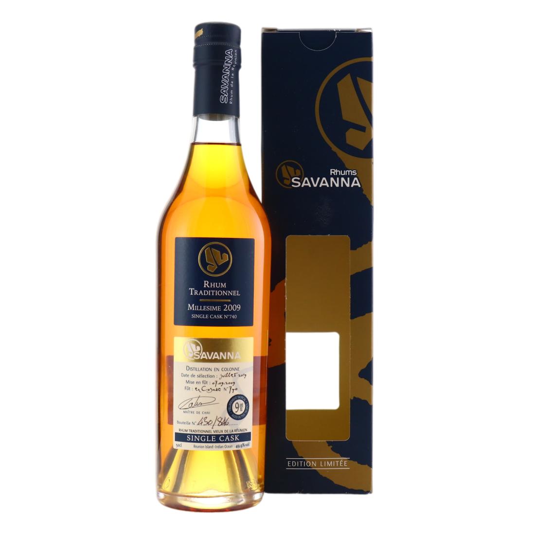 Savanna Traditionnel 2009 Single Cask 9 Year Old #720 50cl