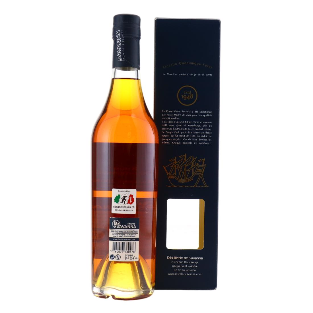 Savanna 2008 Single Cask 10 Year Old Rhum Traditionnel