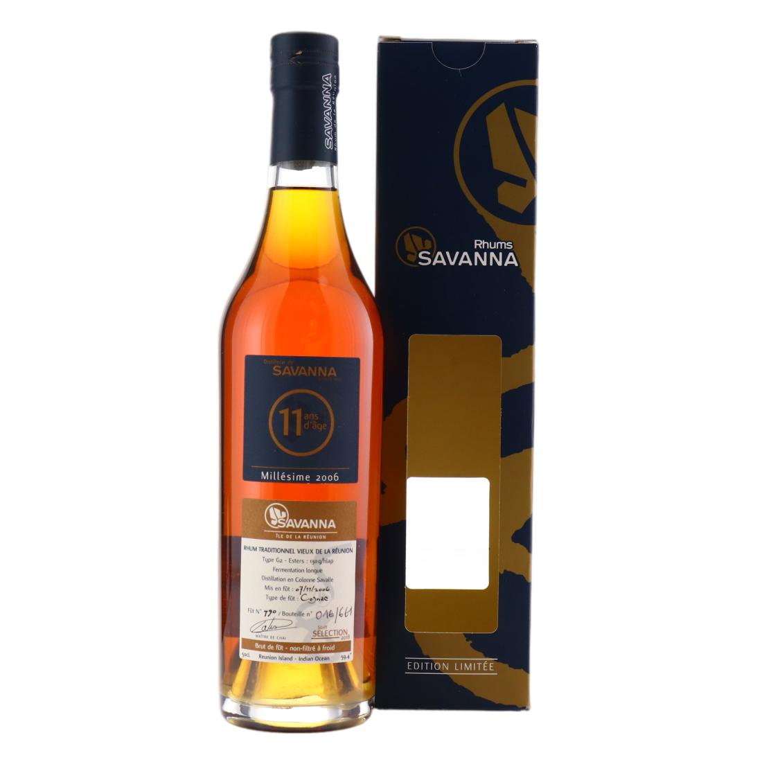 Savanna Agricole 2006 Single Cask 11 Year Old #490 50cl