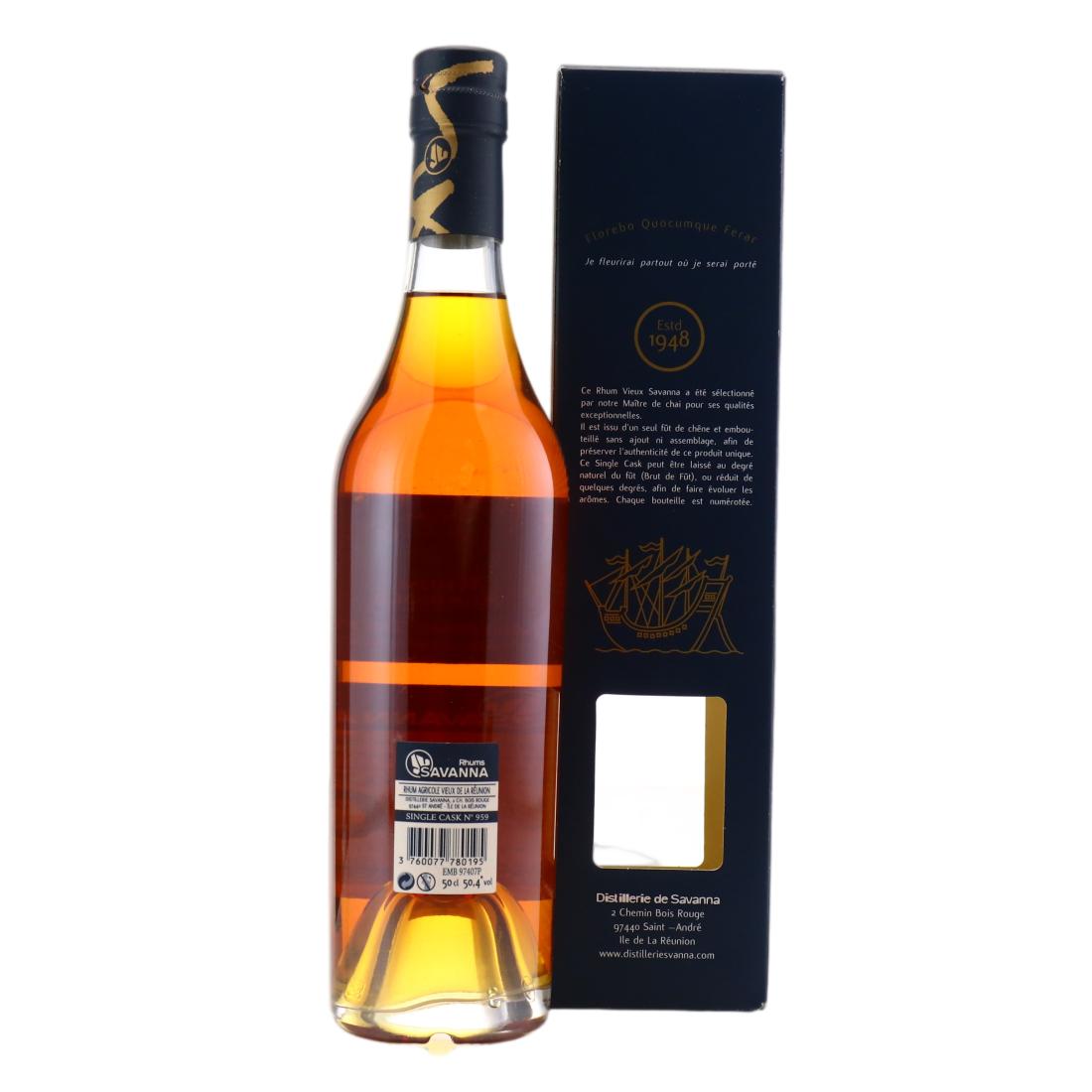 Savanna Agricole 2007 Single Cask 11 Year Old #959 50cl
