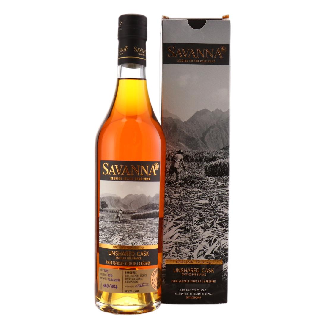 Savanna 2010 Unshared Cask 9 Year Old Rhum Agricole