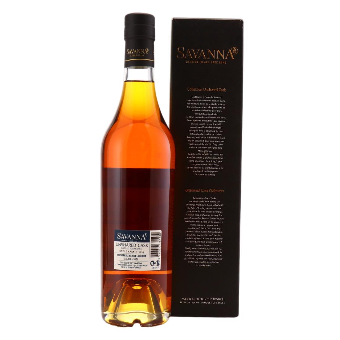 Savanna 2010 Unshared Cask 9 Year Old Rhum Agricole