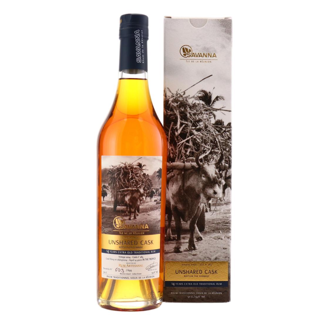 Savanna 2004 Unshared Cask 14 Year Old Rhum Traditionnel
