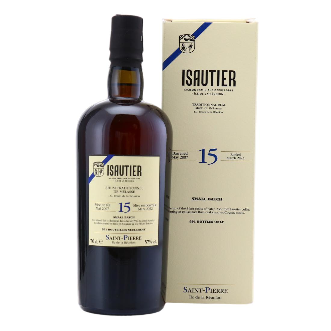 Isautier 2007 Small Batch 15 Year Old Lot #36