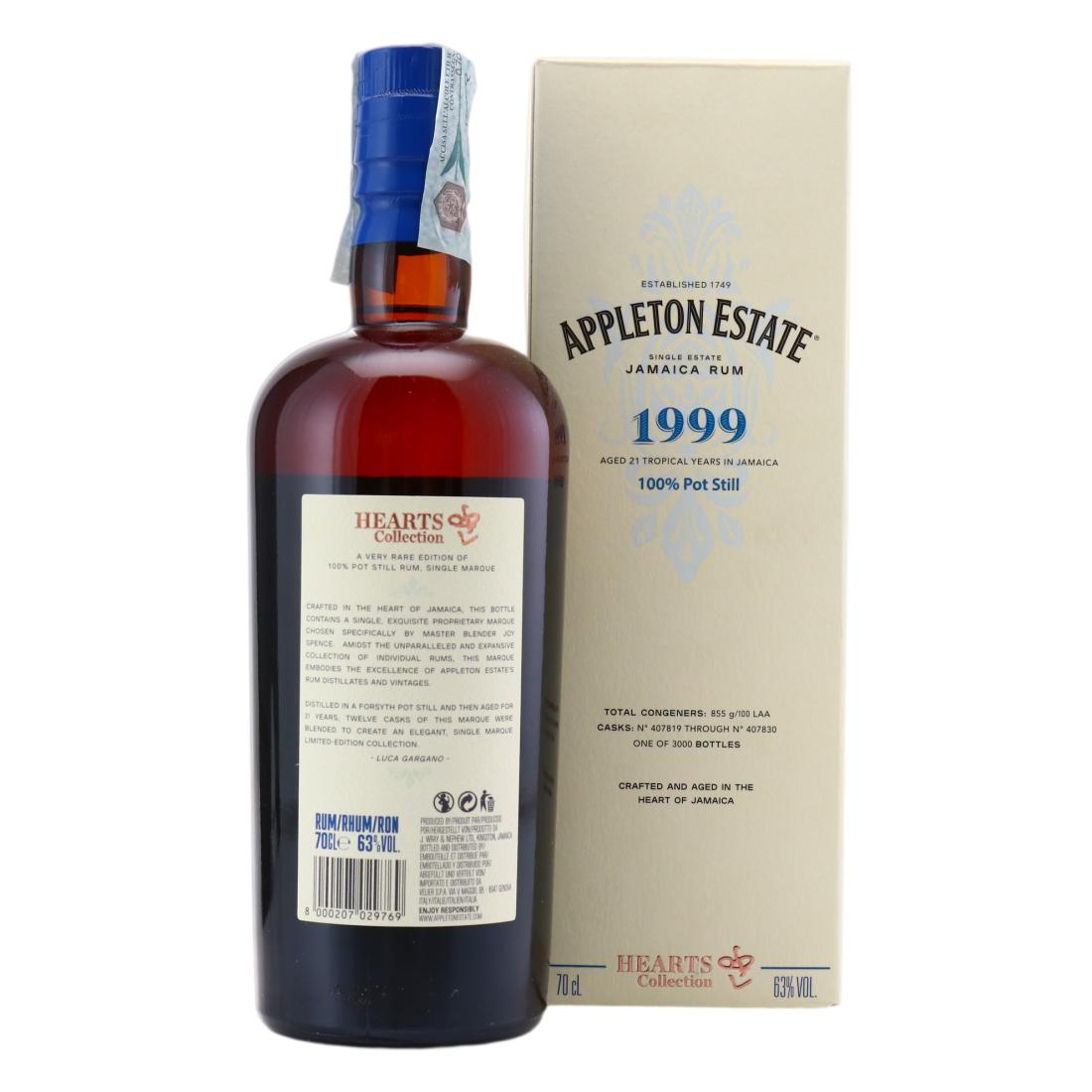 Appleton Estate 1999 Hearts Collection 21 Year Old