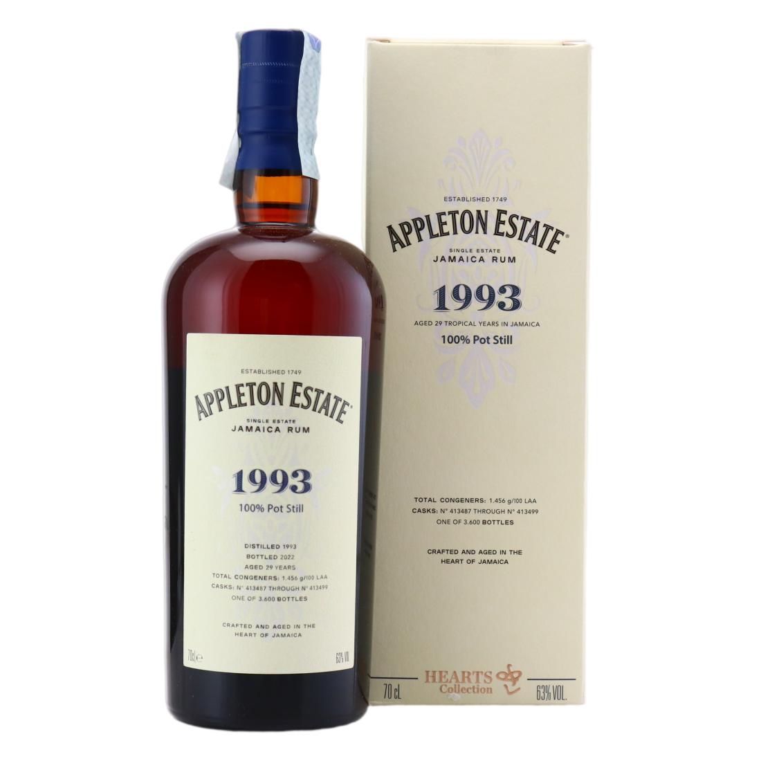 Appleton Estate 1993 Hearts Collection 29 Year Old