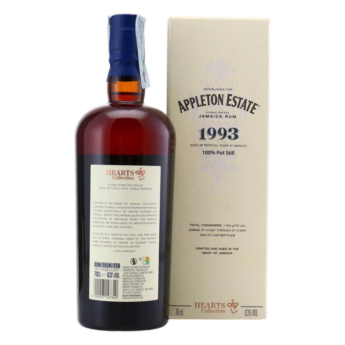 Appleton Estate 1993 Hearts Collection 29 Year Old