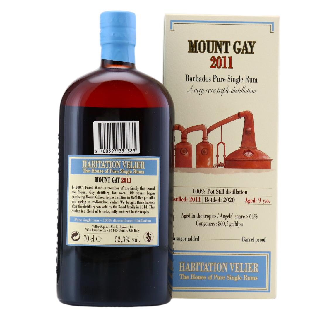 Mount Gay 2011 Habitation Velier 9 Year Old