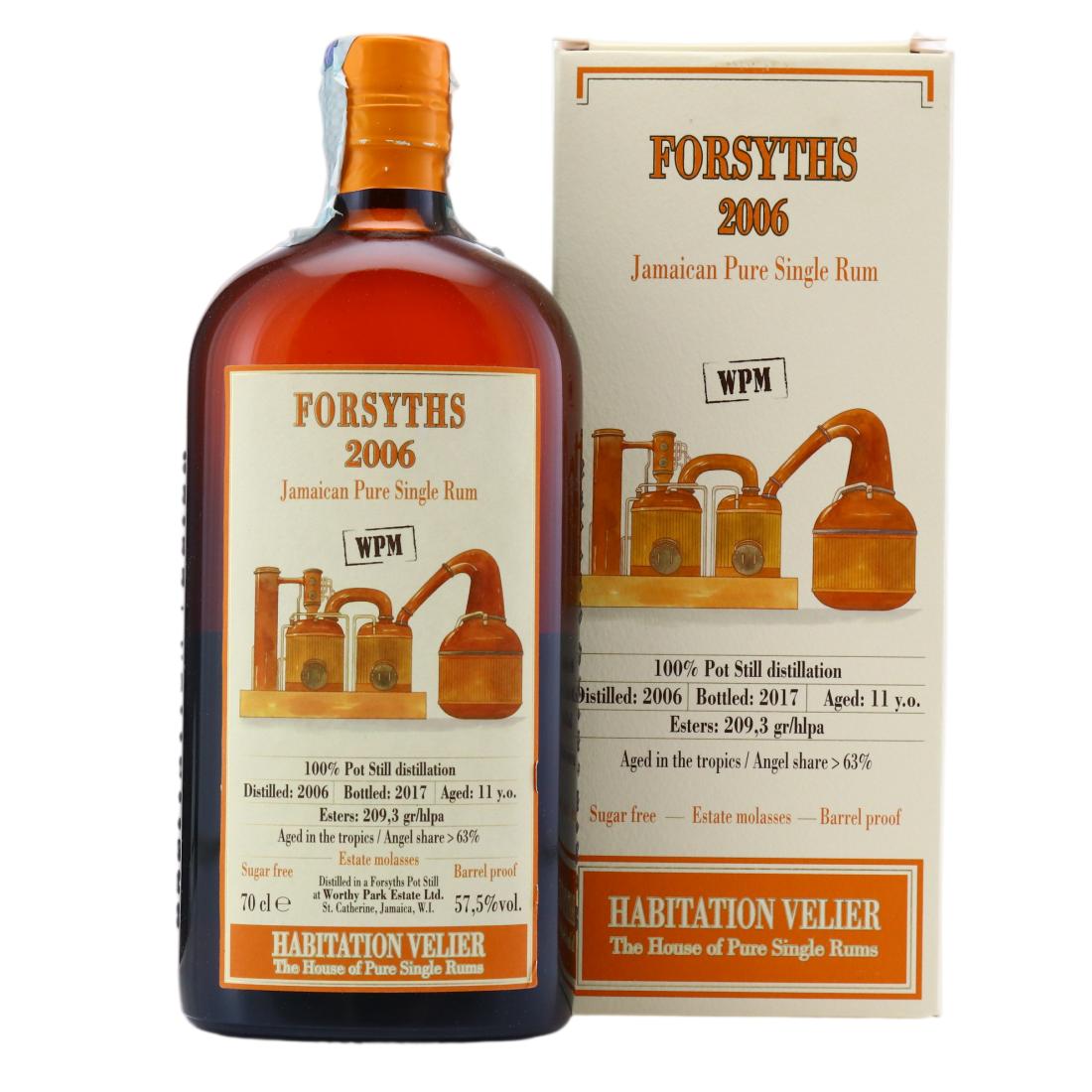 Forsyths WPM 2006 Habitation Velier 11 Year Old