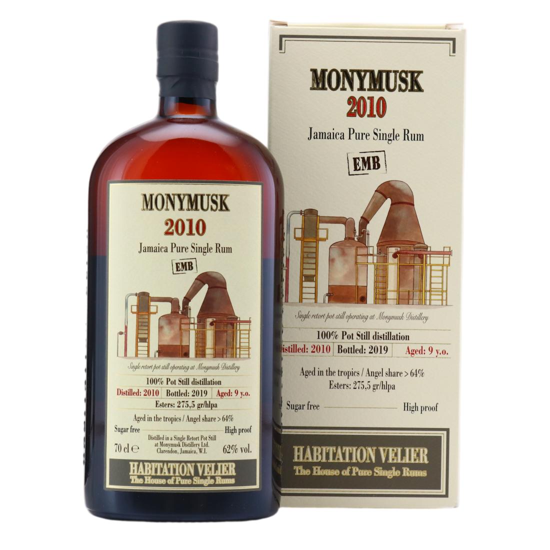 Monymusk EMB 2010 Habitation Velier 9 Year Old