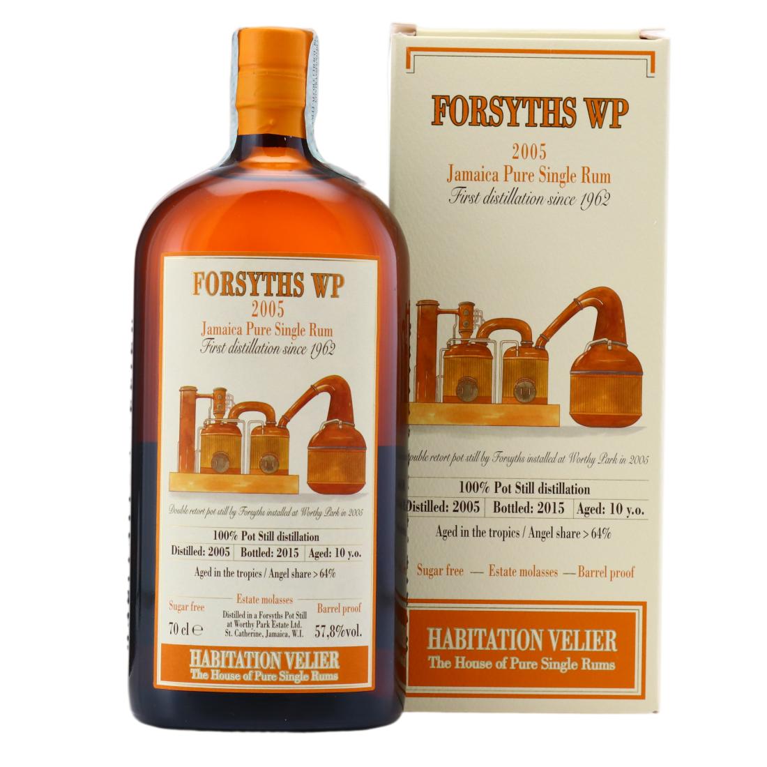 Forsyths WP 2005 Habitation Velier 10 Year Old