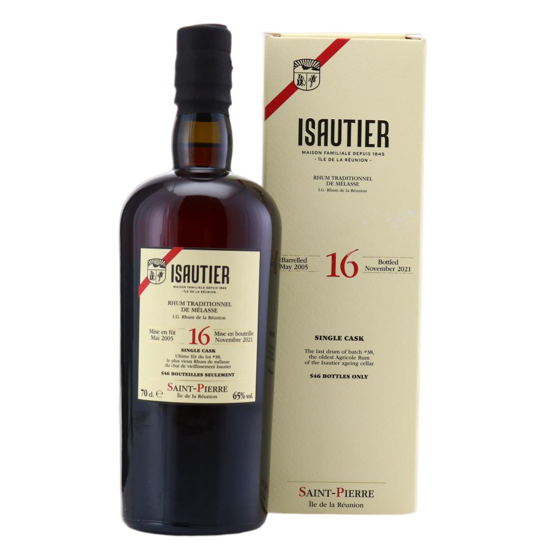 Isautier 2005 Single Cask 16 Year Old Lot #38