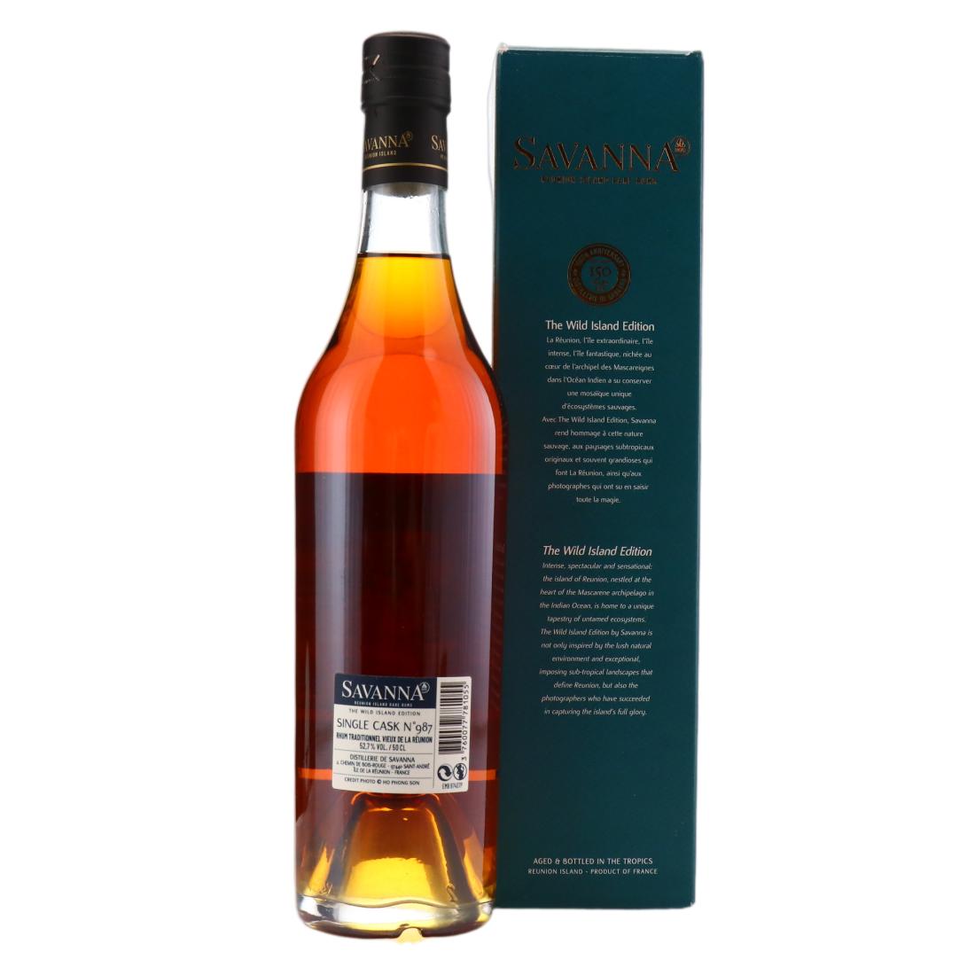 Savanna 2003 The Wild Island Edition 16 Year Old Rhum Traditionnel - 150th Anniversary