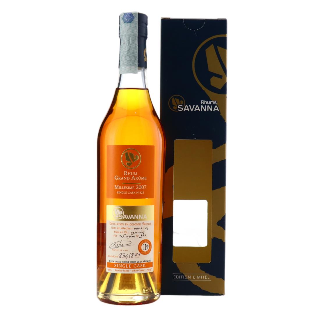 Savanna Grand Arome 2007 Single Cask 11 Year Old #322 50cl