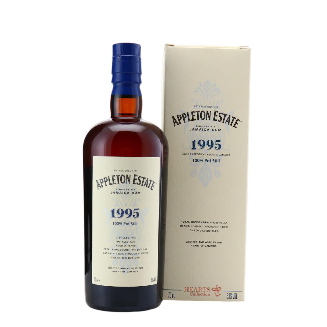 Appleton Estate 1995 Hearts Collection 25 Year Old