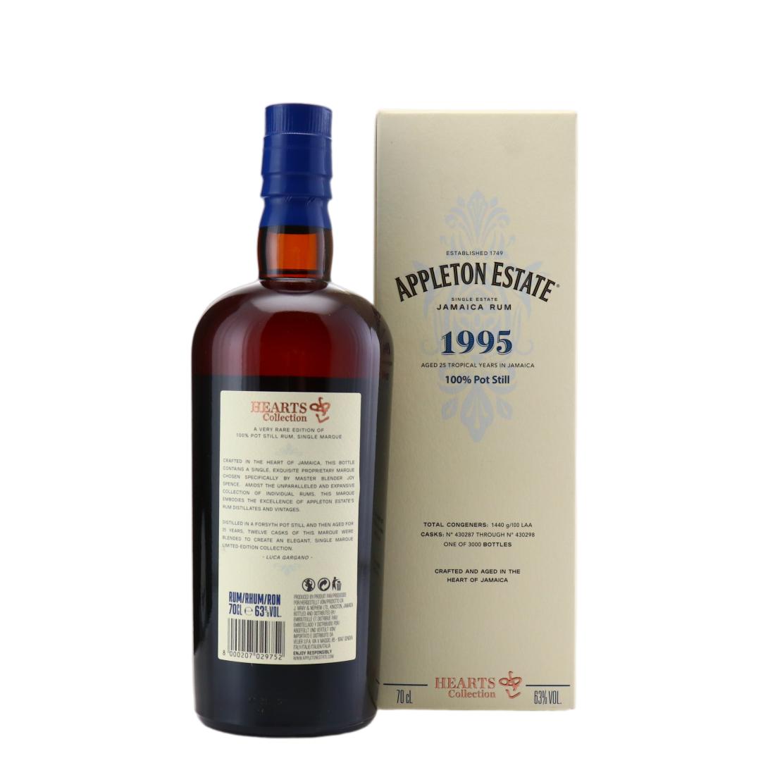 Appleton Estate 1995 Hearts Collection 25 Year Old