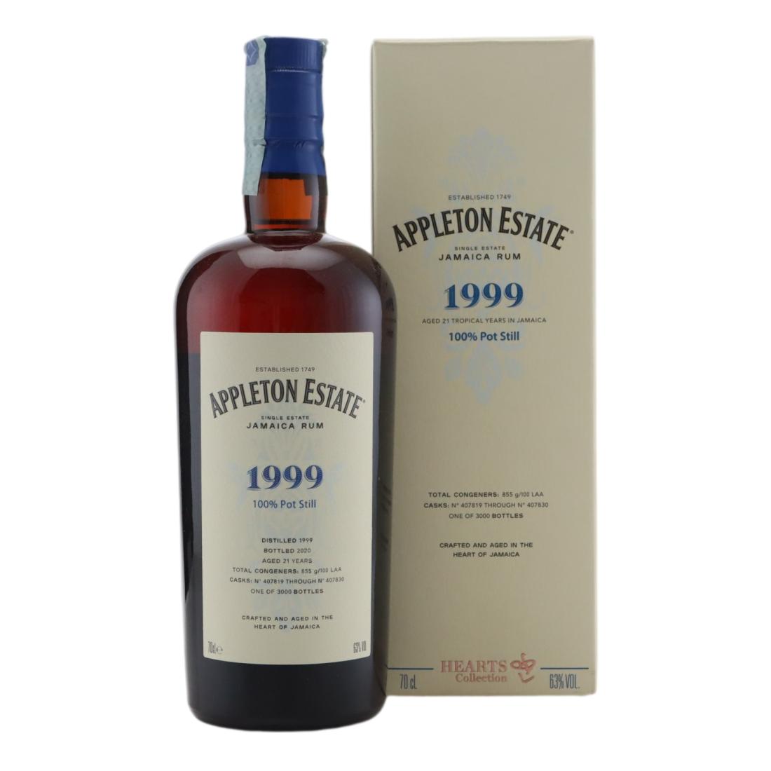 Appleton Estate 1999 Hearts Collection 21 Year Old