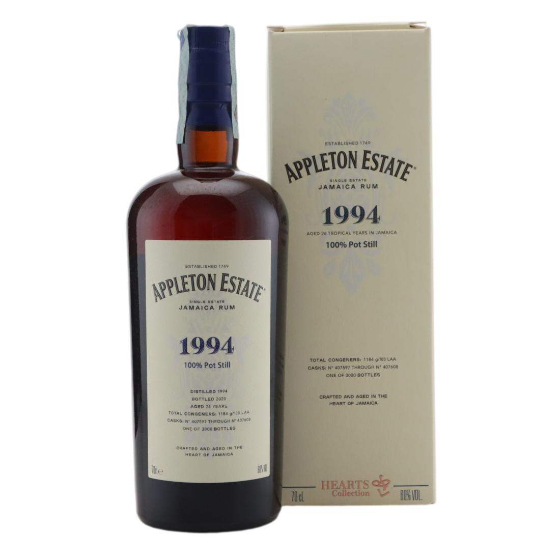 Appleton Estate 1994 Hearts Collection 26 Year Old