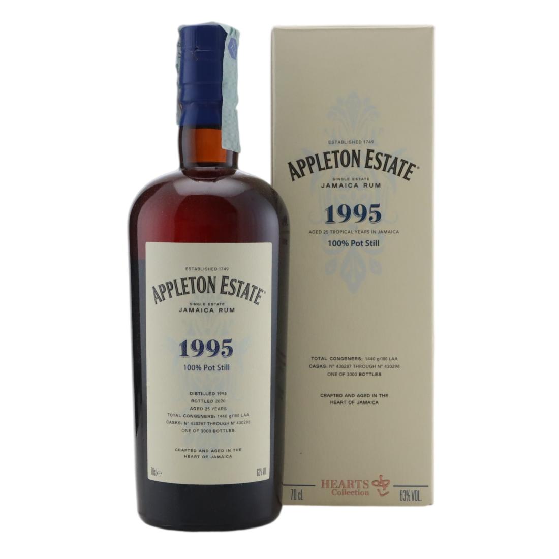 Appleton Estate 1995 Hearts Collection 25 Year Old