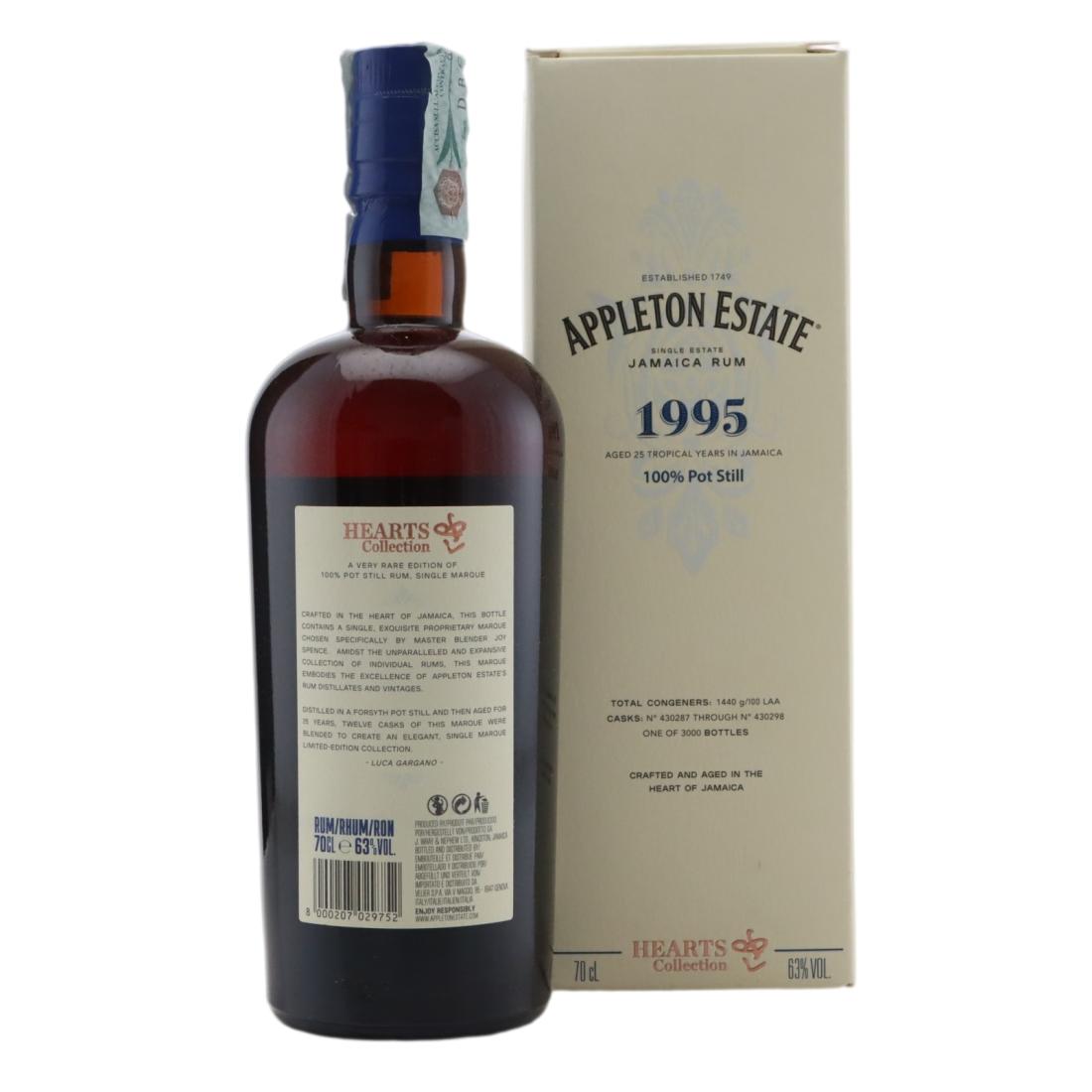 Appleton Estate 1995 Hearts Collection 25 Year Old