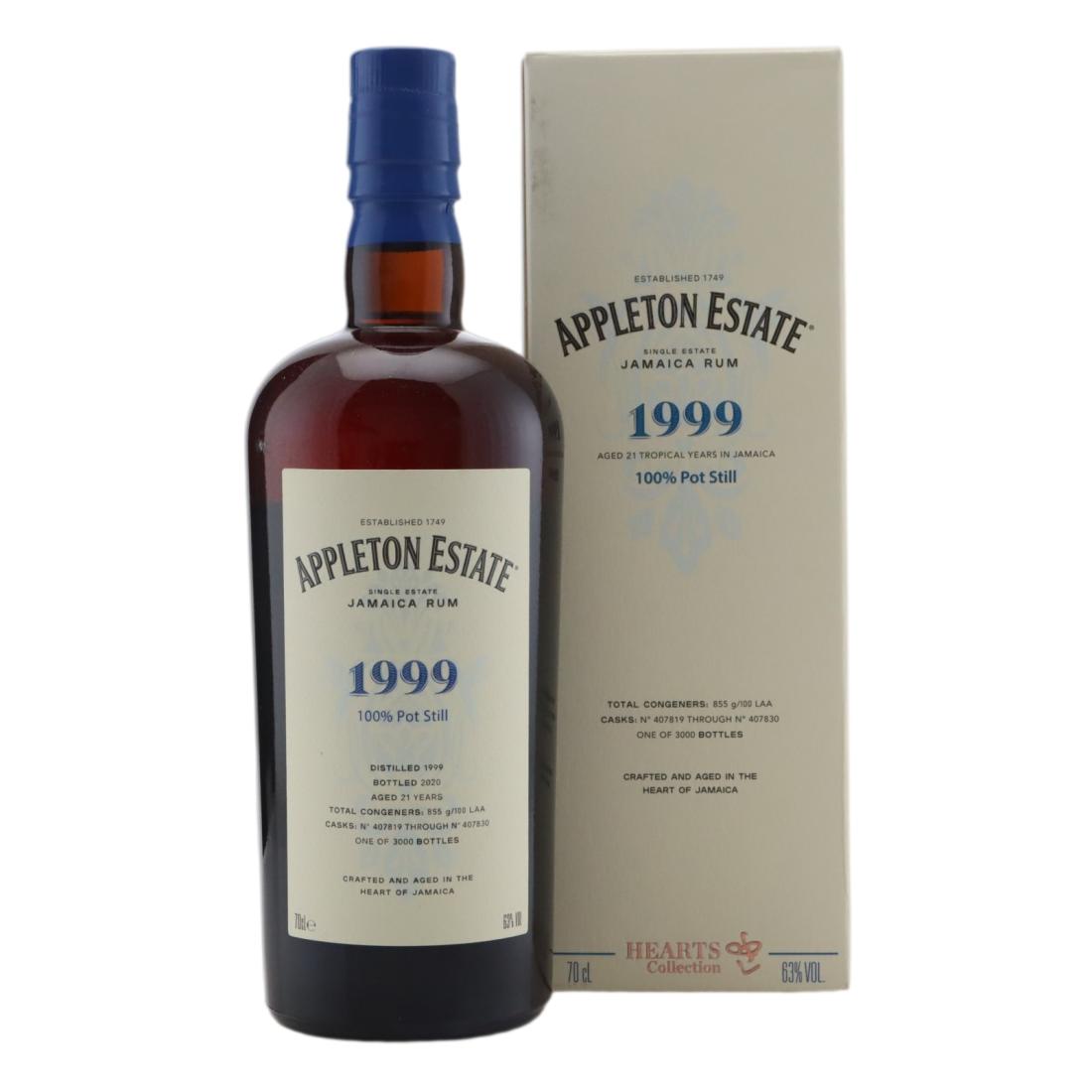 Appleton Estate 1999 Hearts Collection 21 Year Old