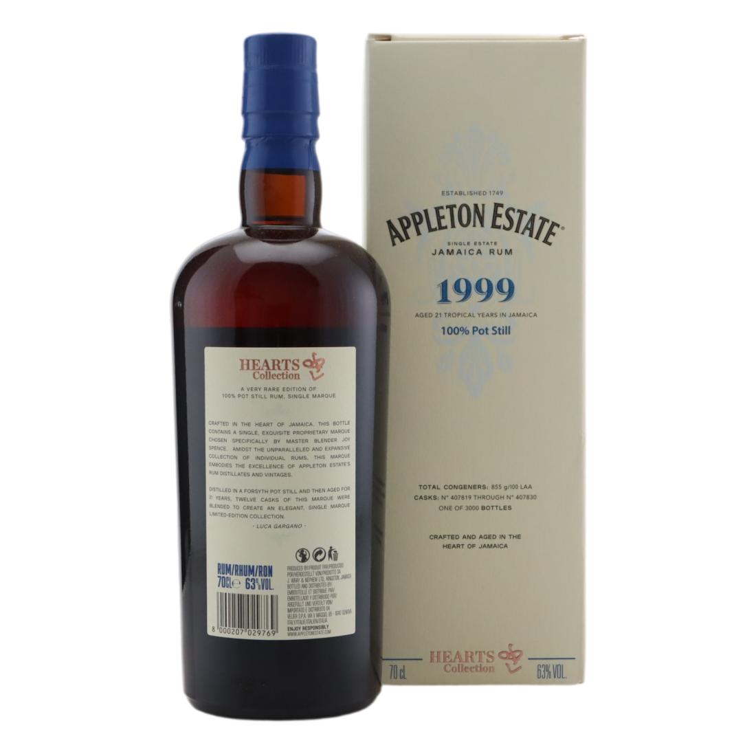 Appleton Estate 1999 Hearts Collection 21 Year Old