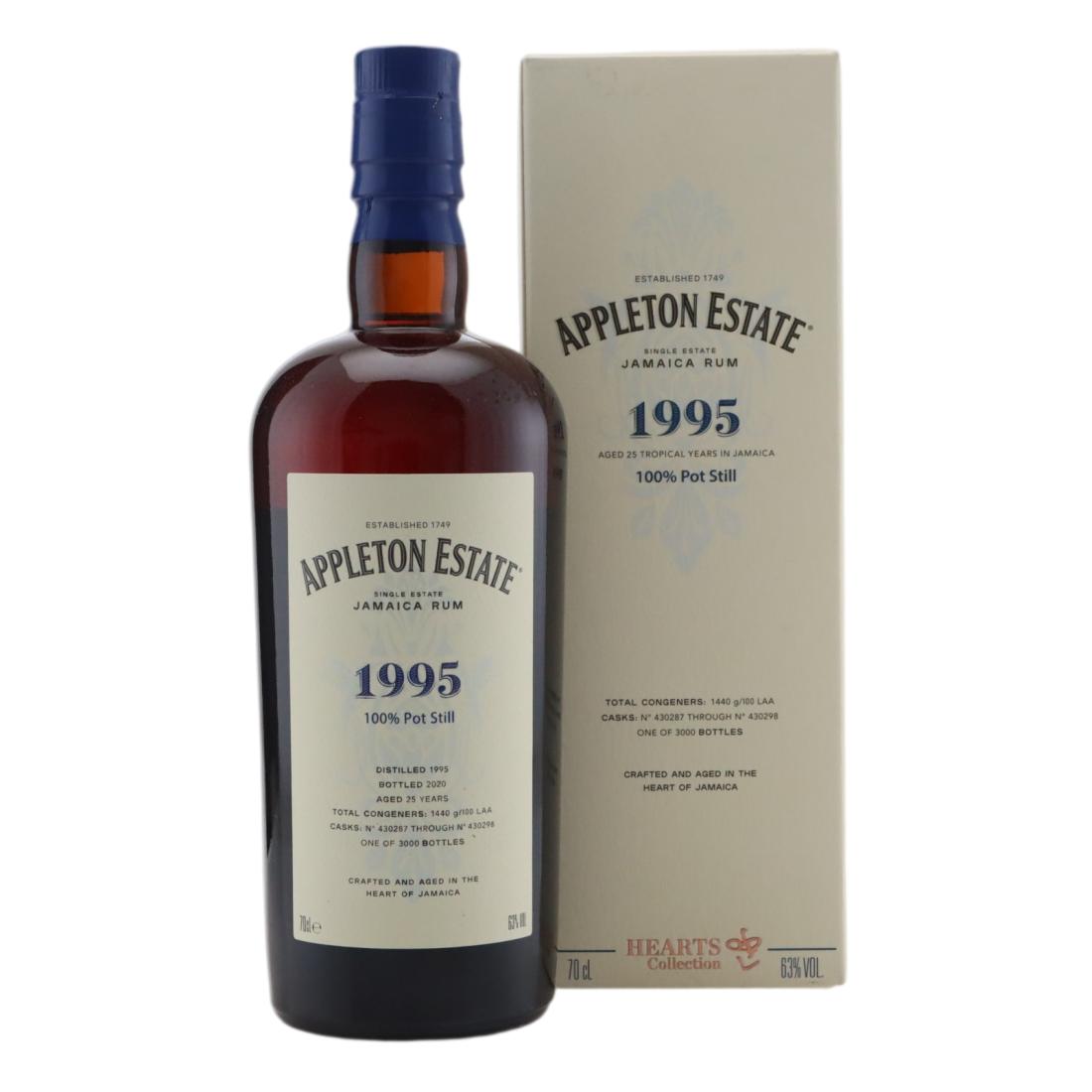 Appleton Estate 1995 Hearts Collection 25 Year Old