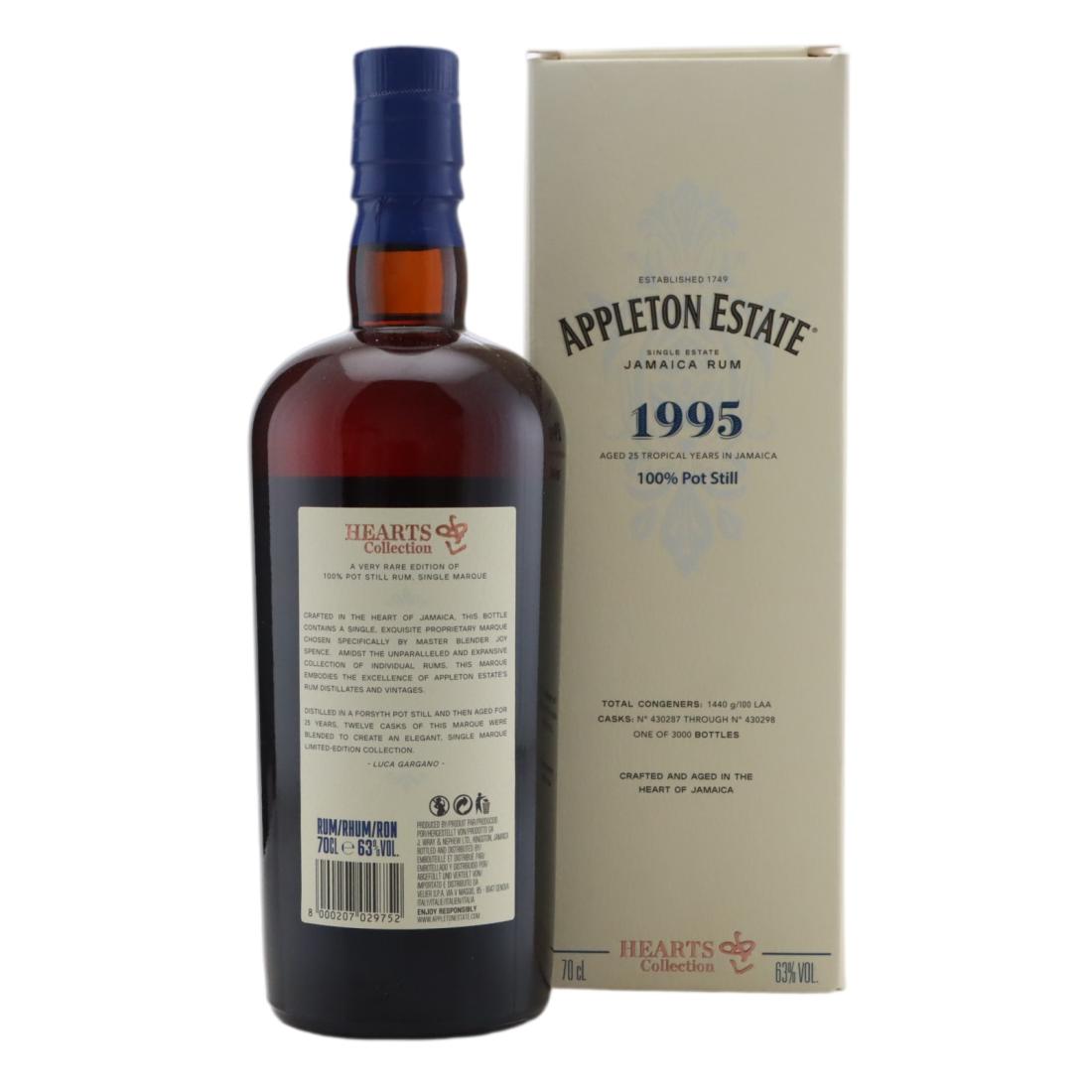 Appleton Estate 1995 Hearts Collection 25 Year Old