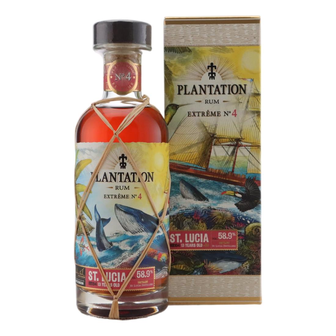 St. Lucia 2007 Plantation 13 Year Old Extrême No.4