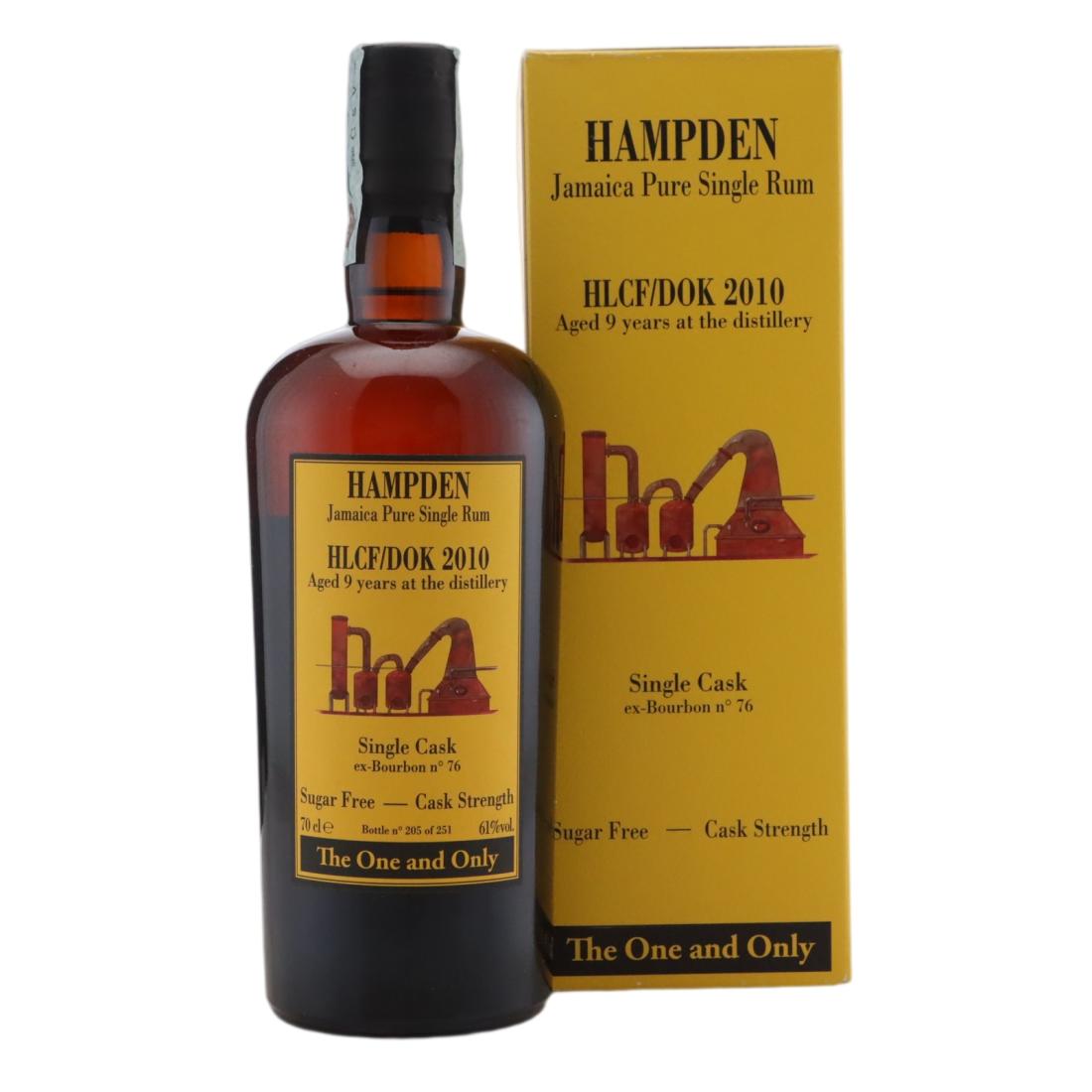 Hampden HLCF/DOK 2010 Habitation Velier 9 Year Old - The One and Only