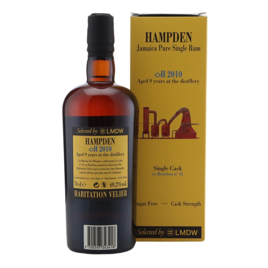 Hampden <>H 2010 Habitation Velier 9 Year Old