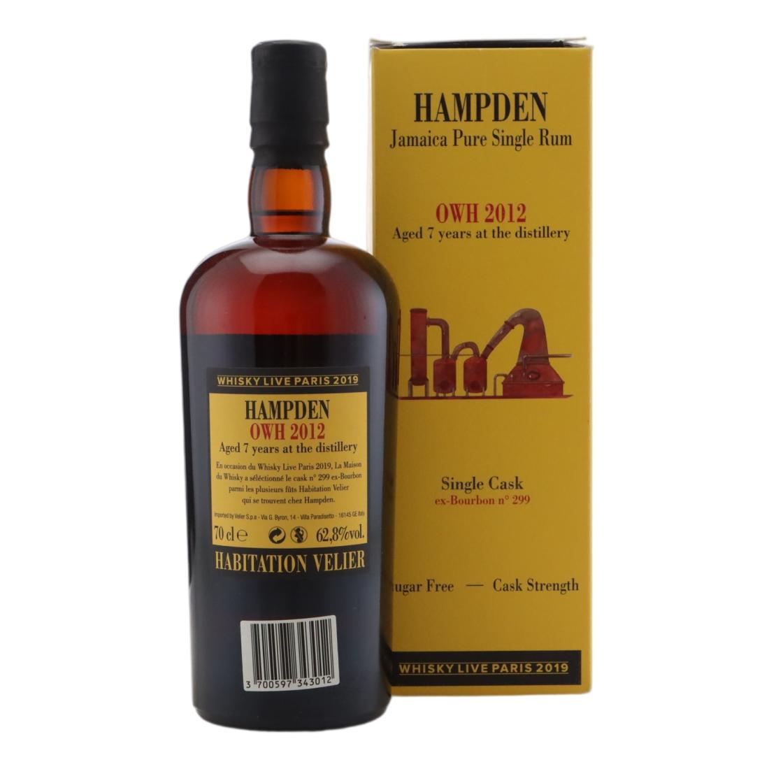 Hampden OWH 2012 Habitation Velier 7 Year Old