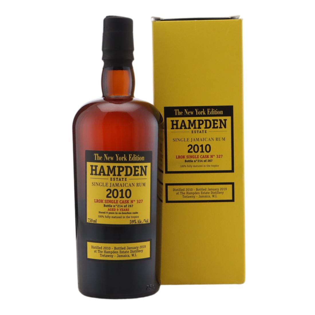 Hampden Estate LROK 2010 Single Cask 9 Year Old - The New York Edition