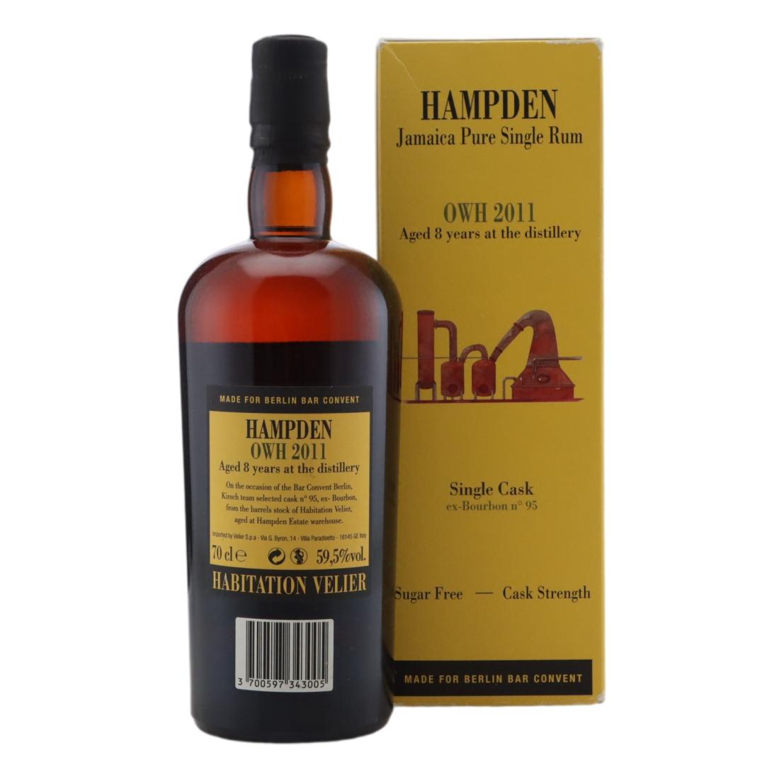 Hampden OWH 2011 Habitation Velier 8 Year Old