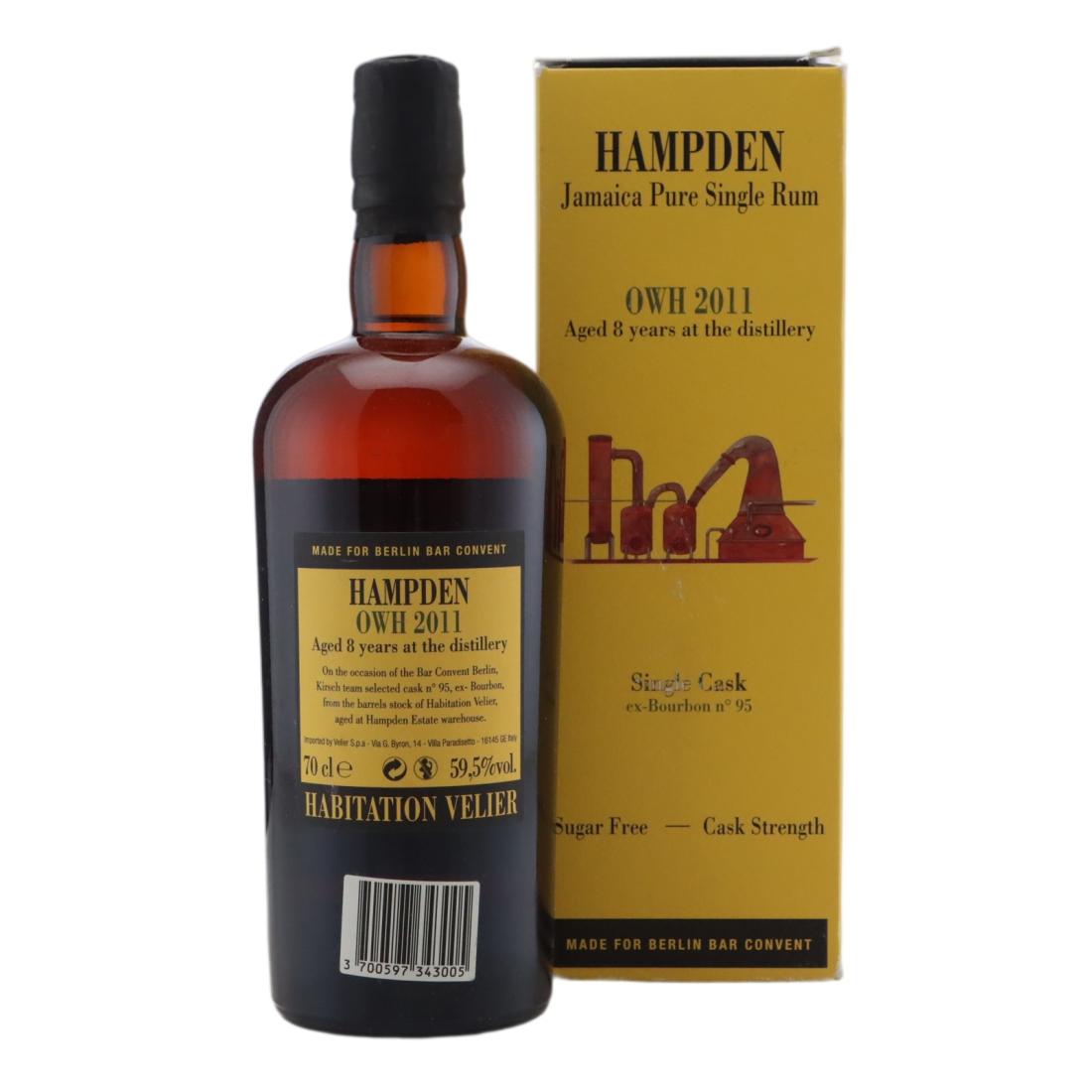 Hampden OWH 2011 Habitation Velier 8 Year Old