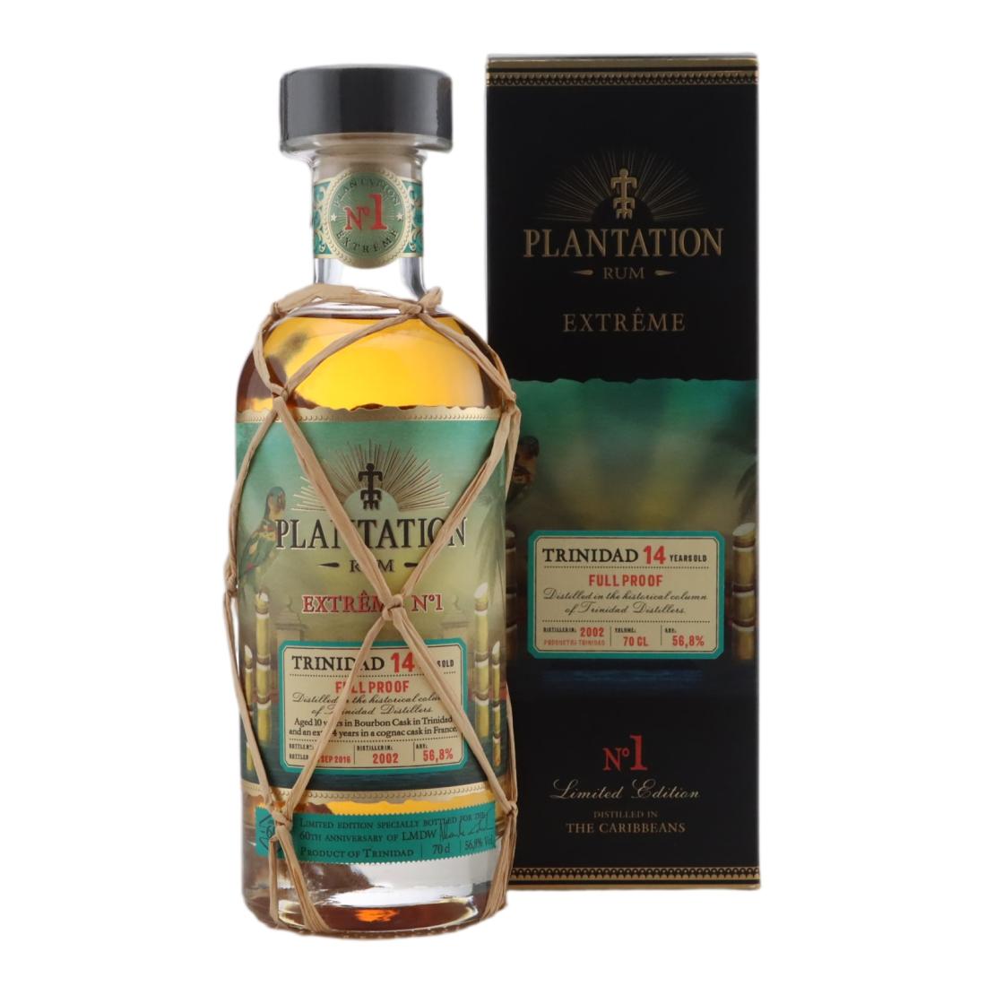 Trinidad Distillers 2002 Plantation 14 Year Old Extrême No.1