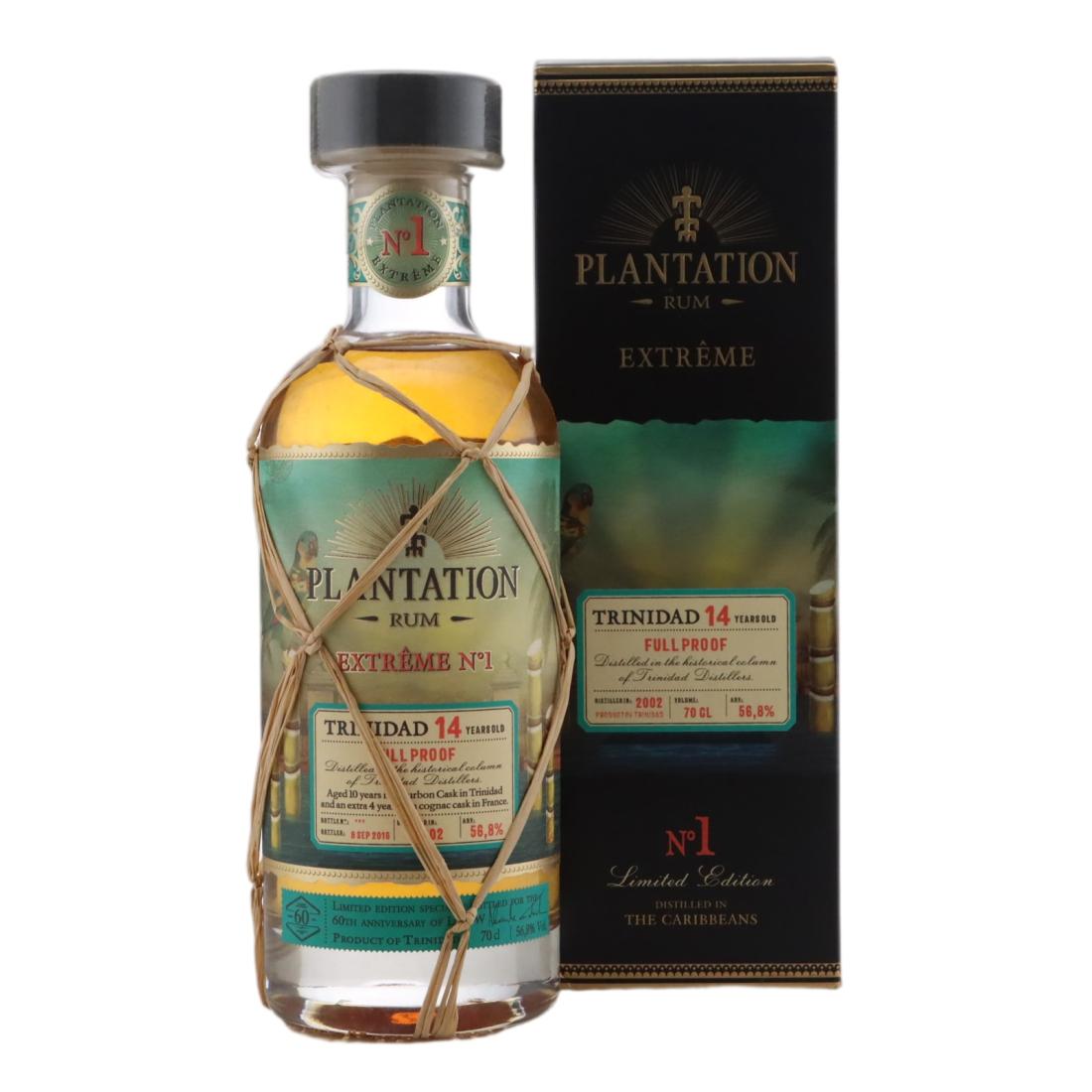 Trinidad Distillers 2002 Plantation 14 Year Old Extrême No.1