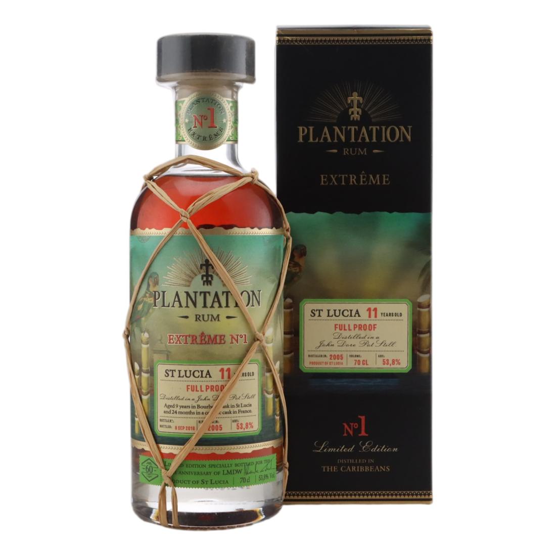 St. Lucia 2005 Plantation 11 Year Old Extrême No.1
