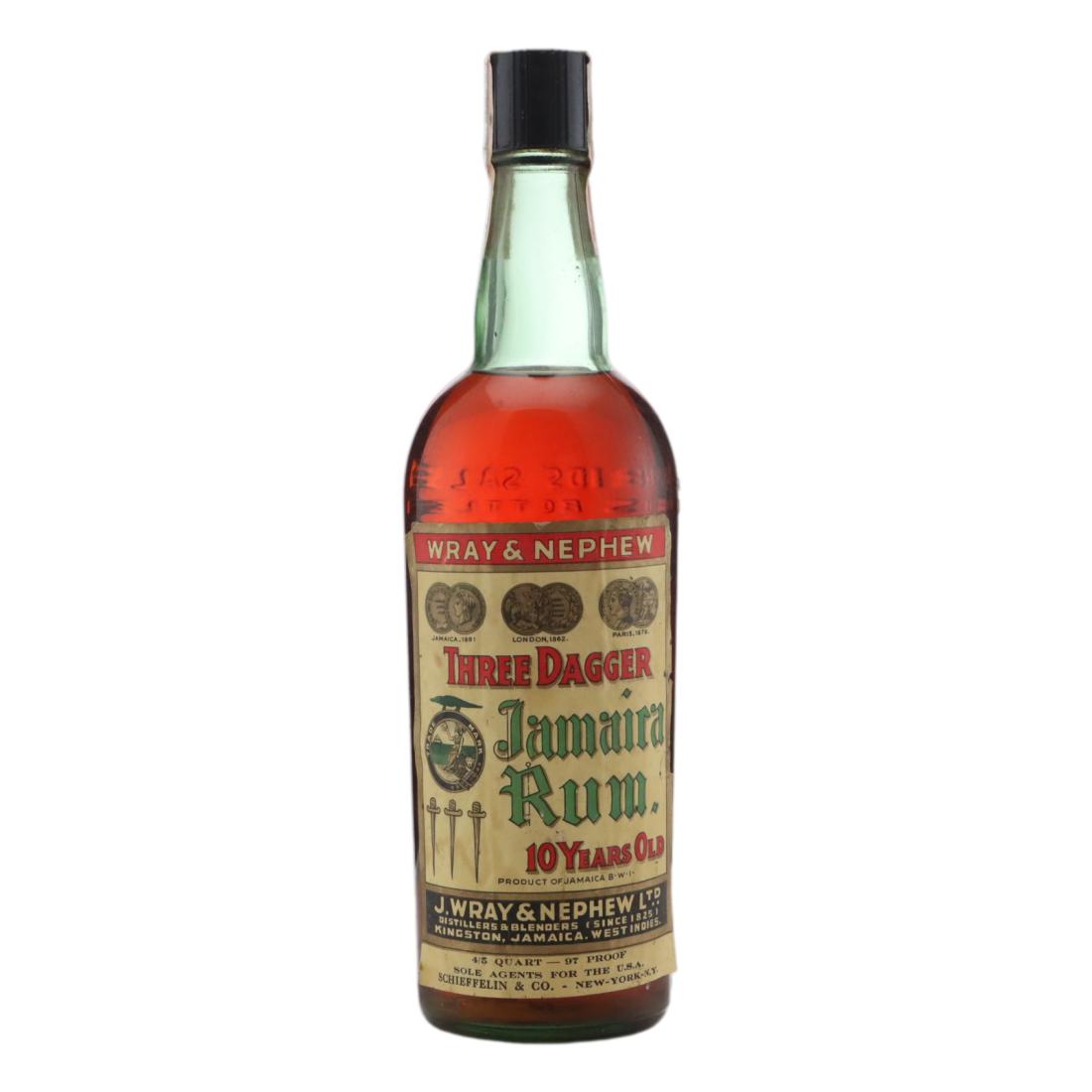 Wray & Nephew 'Three Dagger' 10 Year Old Jamaica Rum
