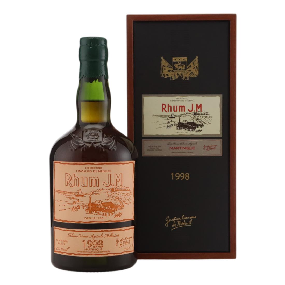 Rhum J.M 1998 15 Year Old Rhum Vieux