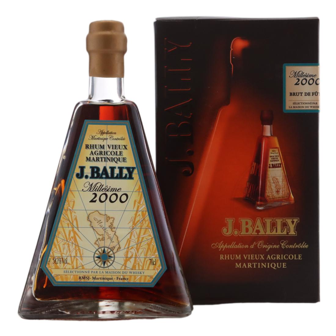 J. Bally 2000 Brut de Fût Pyramide Rhum Vieux