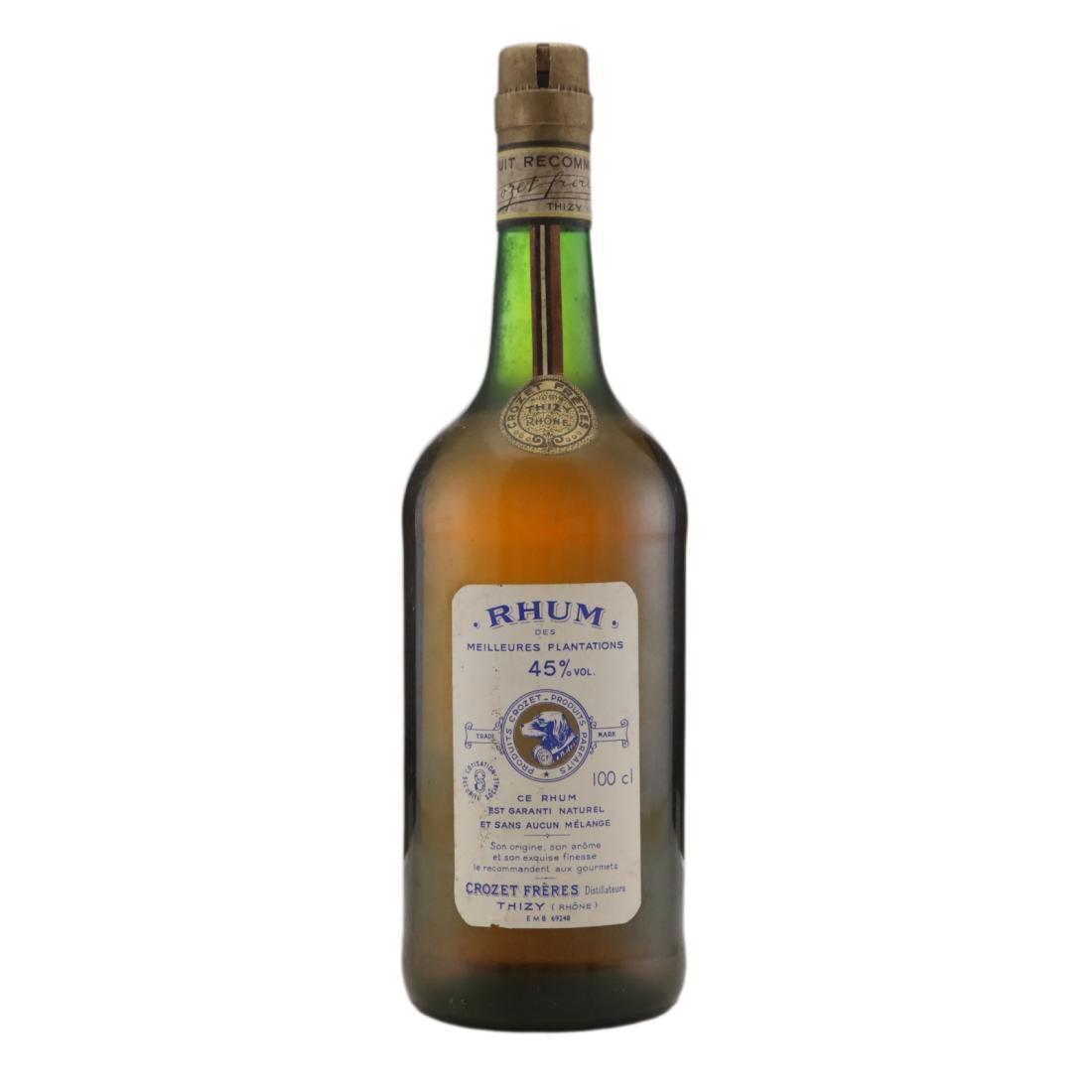 Crozet Freres Rhum Litre