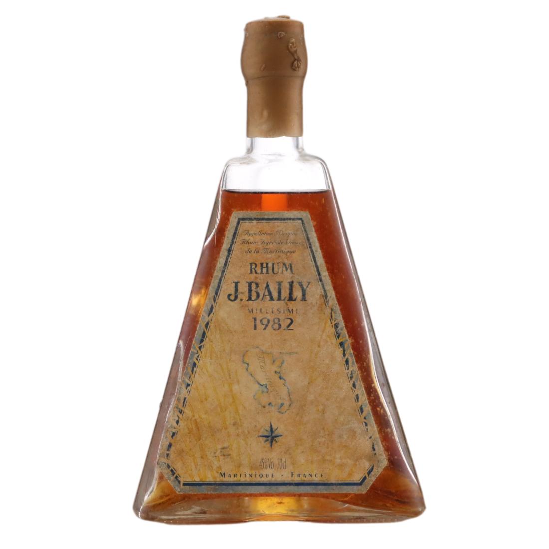 J. Bally 1982 Rhum Vieux Pyramide
