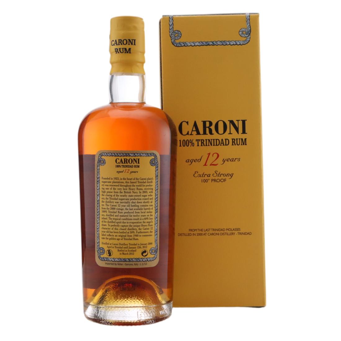 Caroni 2000 100% Trinidad Rum 12 Year Old