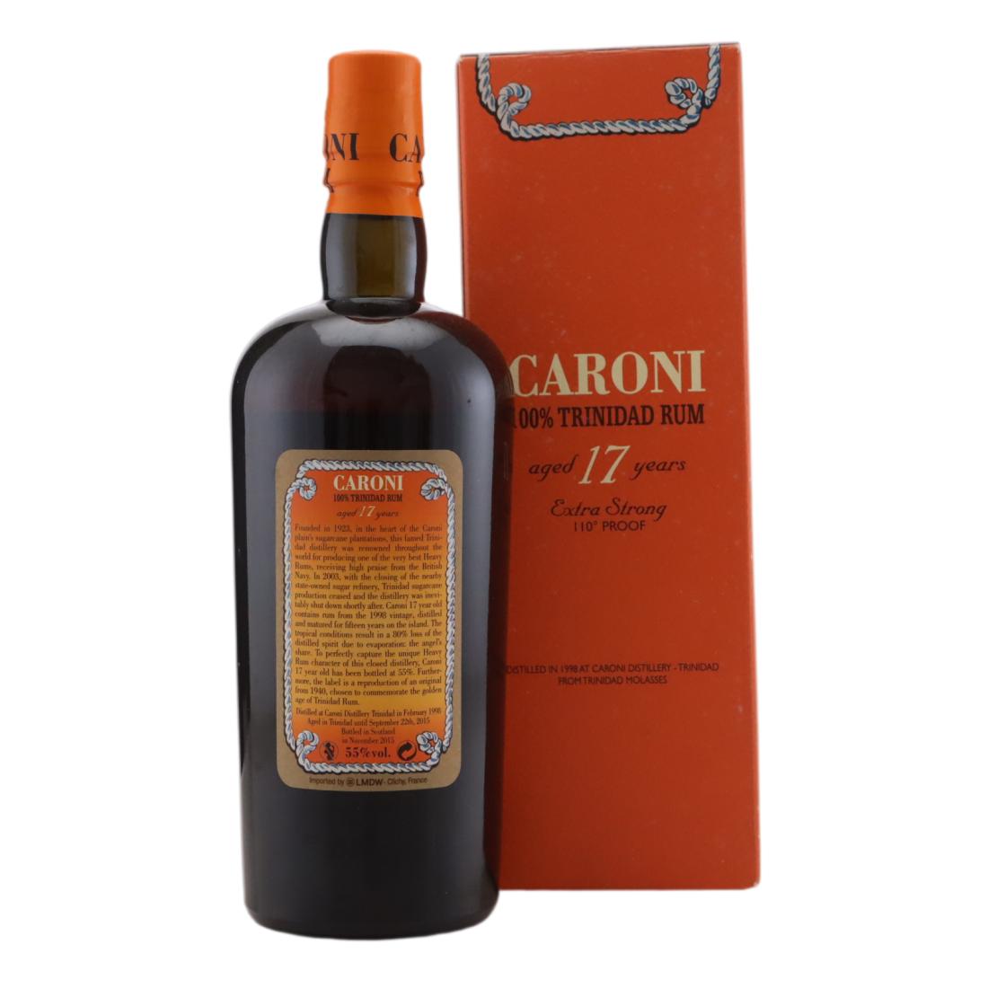 Caroni 1998 100% Trinidad Rum 17 Year Old