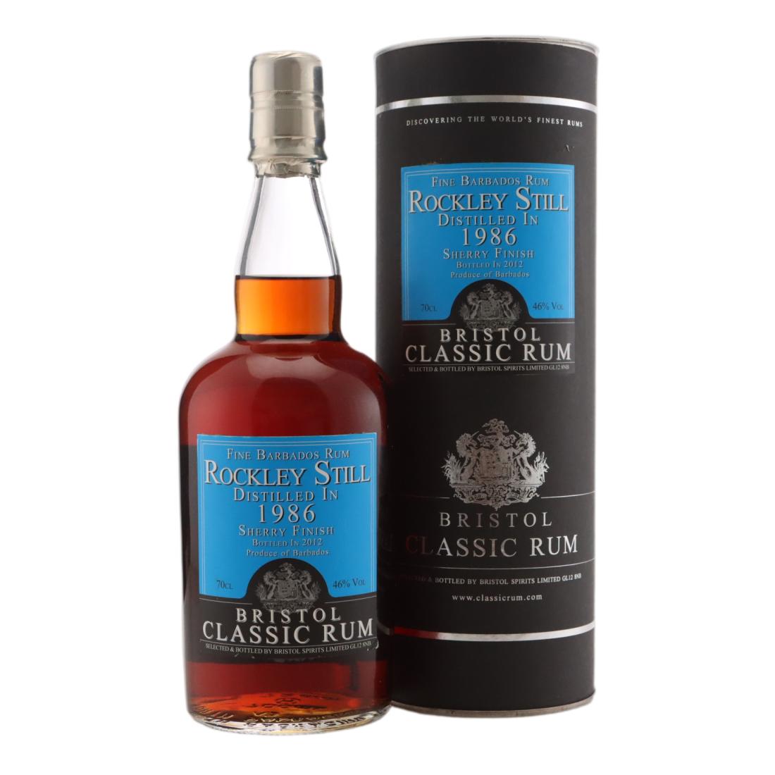 Rockley Still 1986 Bristol Classic Rum Sherry Finish