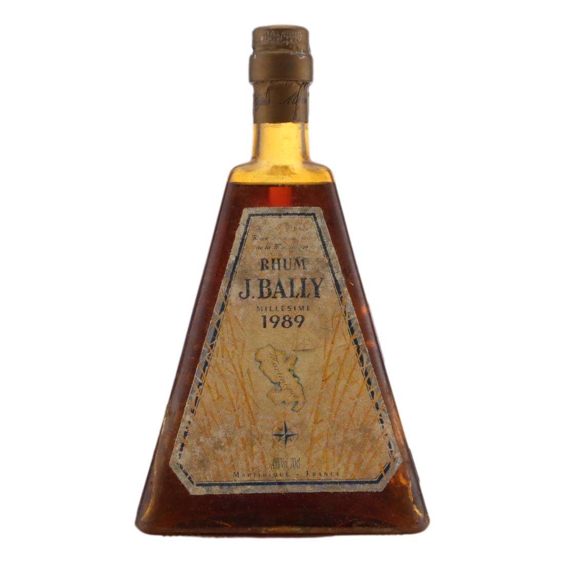 J. Bally 1989 Rhum Vieux Pyramide